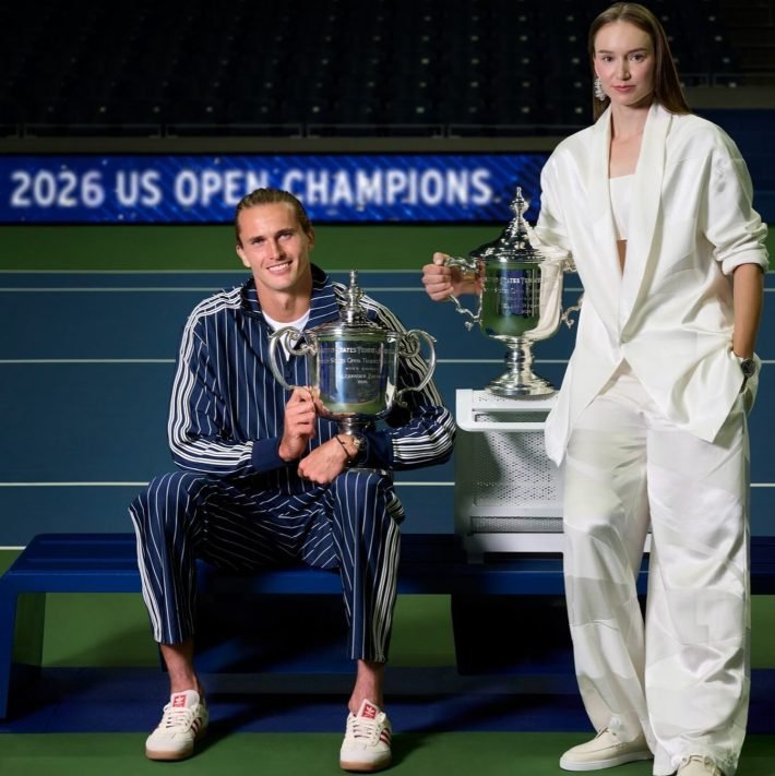 usopen-04-rybakina-zverev-trophies